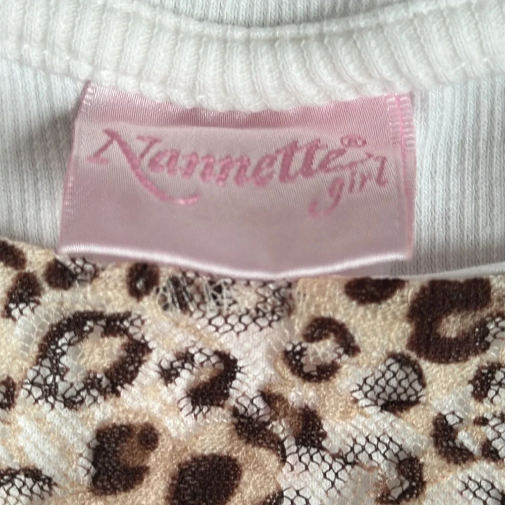Nannette Girl leopard outfit size 3T